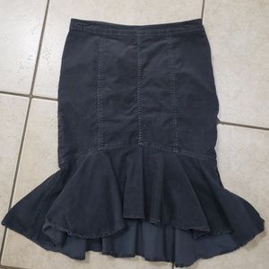 Pilcro and the letter-press Corduroy Tulip Skirt